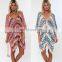 Plus size Knitted Beach dress Vestido de Playa Crochet cover up Women Beach Dress Tassel Swim suit Cover up Sarong Beach Tunic