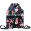 Hot sell Ladies Cheap Dance Gym Backpack Nylon Drawstring Bag Pouch  For College