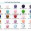 Free Sample Custom Handmade Crochet Wooden Beads BPA Free Baby Silicone Teething Pendant