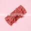 Bow Knotted Elastic Nylon Girls Baby Headbands Wholesale