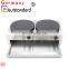 Industrial Stainless Steel Electric Crepe Maker with double pan