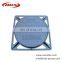 Ductile cast non ventilated nodular iron trench manhole covering