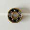 Good Performance Mixed Color Gold-RoseGold Titanium Single Row 608 Deep Groove Linear Ball Bearing