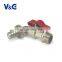 1/2 3/4 Inch Nickel Plating Brass Water Washing Machine Body Taps