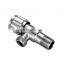 Gaobao single handle wall mount brushed nickel stainless steel shower head mixer faucets with button switch