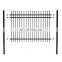 Christmas decorative steel tube picket fence panel