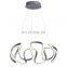Acrylic Spiral Staircase Chandelier Aluminum Bar Led Chandelier Line Style Chandelier Lighting