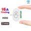 16A mini 433MHZ dual control on-off device wireless switch remote timing function remote control modification parts