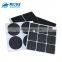 JNZ Adhesive Round Chair Table Glide Rubber Floor Protector Furniture Feet felt Pads For Chair Table Legs