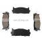 D1293 car brake disc semi-metallic brake pad and shoe for toyota camry