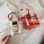 Transparent MINI Tote Bags, For Women Summer Fashion Acrylic Handbags Scarves Designer Hand Bag 2020 Lady Round Metal Jelly Bags