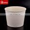 Custom logo printed 64oz paper fried chicken buckets
