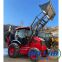 2022 NEW Hot selling   backhoe excavator loader small SIZE  mini wheel backhoe loader  Engine construction backhoe loader