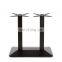 Top sale metal coffee chrome restaurant table base