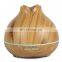 Home Appliances Auto Off Ultrasonioc Diffuser Wood Aroma Diffuser Aromatherapy