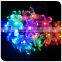 led battery operated christmas lights with christmas tree, snowflake, deers, flowers decoration china factory wholesale