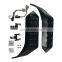 Shanghai Sanfu Car Accessories Fit For Jeep W rangler JK 07-17 J386 Tail Plane 2 Piece ABS Black Rear Spoiler With LED Lights