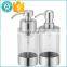 OEM ODM 280ml no spill plastic acrylic glass soap foam pump bottle