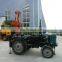 Borehole drilling machine Wheel mounted tractor mounted water well drilling rigs