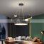 Luxury Minimalist Restaurant Living Room Decoration Pendant Light LED Ring Chandelier Pendant Light For Home and Hotel
