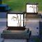 Hot Selling Outdoor Solar Post Lamp Garden Decor Pillar Fence Lighting For Main Gate Garden Landscape LED Column Light