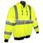 High visible workwear safety jacket with hood,  Hi vis hoodie for work uniform