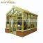 JYD Sunshade System Sunroom Roof Glass House For Garden Aluminum Alloy Frame