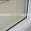 Automatic window aluminum fixed window with Remote blinds in glass/automatic windows with blinds