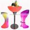 outdoor round party cocktail night club furniture led bar tables banquet lighting led cocktail bar table