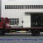 10-тонный грузовик Dongfeng с ровной платформой для транспортировки экскаваторов
