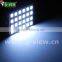 Superbright 6 smd led automotive bulb led panel light