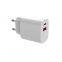 PD Charger Adaptors GaN 20W A+C USB Type-C Travel Adapters Fast Charging Gan Power Adapter Charger for Smart Phone