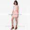 Women comfortable dress with solid color design 2016 summer hotsale fashion ladies dress D306