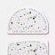 waterstone style custom printing diatomite stone bath mat for bathroom