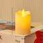 High Quality Real Paraffin Wax Flickering LED Candle with Remote for Church Home Decor
