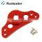 Motorcycle Billet Aluminum Hour Meter Tachometer Mounting Bracket -RED