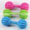 Pet supplies factory thermoplastic rubber dumbbells dog chew toys