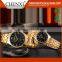 Latest Fashion Luxury Men Golden Case Business Wrist Watches For Wholesale