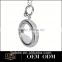 925 silver artificial diamond round ring pendant for women tamil om pendant