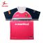China Custom Red Cheap Rugby Jersey