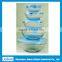 5pcs Glass Bowl Set with Lids