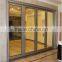 Outdoor folding screen door garage door large openning space & modern designed color