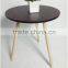 HOT SALE! round wooden coffee table with stools,side table
