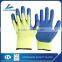 Best selling 10G seamless knitted liner with Latex coated safety working glove