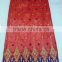 coral embroidery design women wear bazin riche fabric fashion dashiki fabric with stone