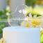 Acrylic Wedding Cake Topper
