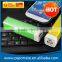 Top selling product promotional gift Logo printed tube cylinder shape 2200mah 2600mah portable battery powered outlet