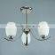 2016 durable popular glass ball metal ceiling lamp