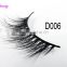 custom made eyelashes 3D volume siberian mink fur strip eyelash with private label