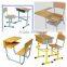 modern school sets special use and school furniture type single school desk and chair , standard size of school desk and chair